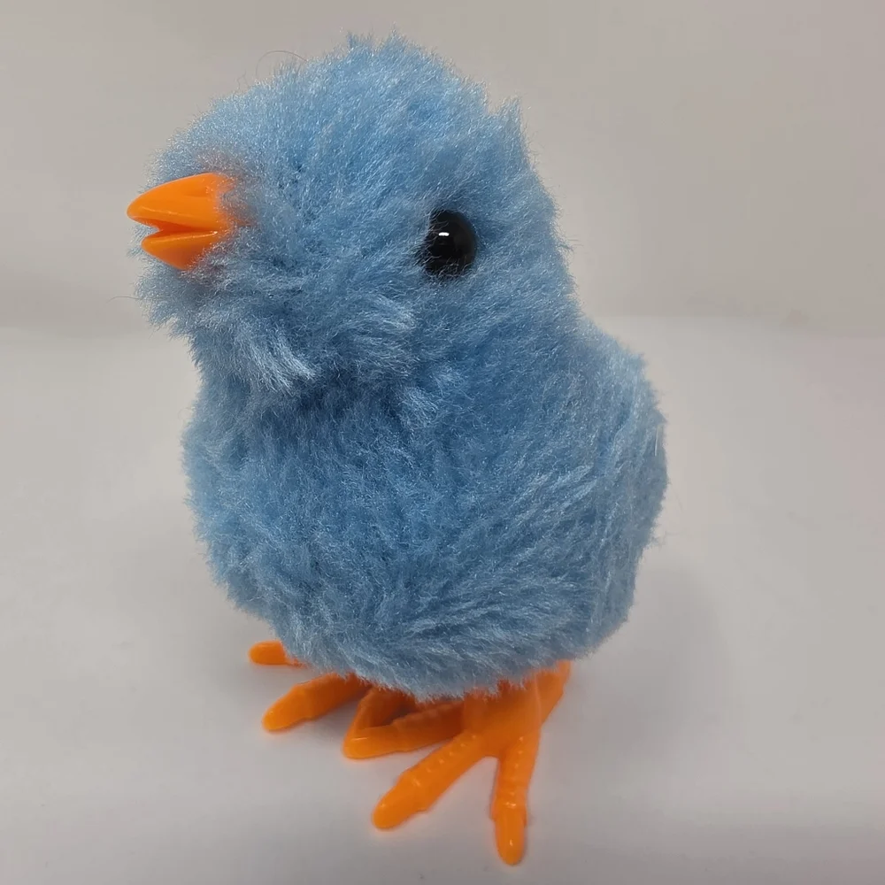 Bunny Rabbit Blue Chick Hop Wind Up Toys Lot of 4
